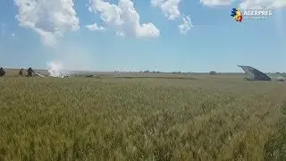 Avion militar MIG 21 Lancer, prăbuşit &icirc;n Constanţa, pilotul s-a catapultat