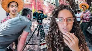 За кулисами с Дэвидом Лопесом | Зарисовки со съёмок комедийных фильмов
