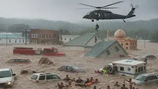 Flood in Turkey! Trabzon Under Water &mdash; Shocking Footage of the 2025 Disaster