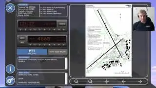 VFR Sprechfunk Simulator 3 - Abflug Hamburg in englisch