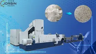 Nylon Waste Yarn/polyester fabric recycling single or two Stage Extruders granulator machine plant