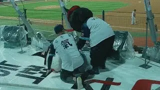 190730 kt위즈 vs 한화, 급습 당한 또리