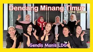 Dendang Minang Timur Line Dance/ Choreographed by Muhammad Yani/ 💃By Gendis Manis
