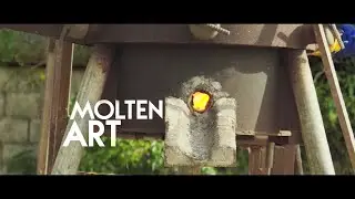 Molten Art - Melting and Pouring Iron
