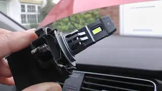 Замена галогенных ламп на светодиодные в фарах автомобиля VW Golf Mk7.