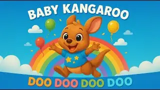 Baby Kangaroo l Fun Nursery Rhyme & Animal Song for Toddlers & kids
