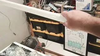 Bipolar Tesla coil OWE foil test