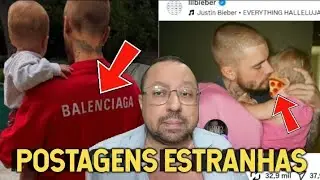 Justin Bieber FAZ POSTAGENS ESTRANHAS com Jack Blues e Bieber Novidade BANE Todo Dia Baldinho do X