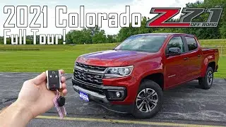 2021 Chevy Colorado Z71 | Full Tour + Changes for 2021!