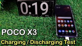 POCO X3 - Battery drain & Charging Test in Tamil