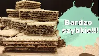 Вафли, прослоенные какао-массой &mdash; очень быстро и просто