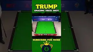 Trump Leaves Crowd Speechless! 🎱🔥#snooker #shorts