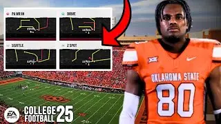 Unstoppable Bunch Offense in College Football 25! - Oklahoma State Scheme For Easy Scoring