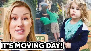 Moving Day CHAOS! NYC House Tour, Packing Frenzy & Piano DOWN 20 STAIRS!