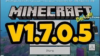 NEW MCPE 1.7.0.5 BETA!!! Minecraft Pocket Edition Update
