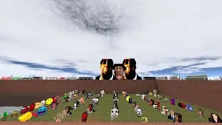 Big Obunga But And Big Auughh kangroo In The Maze Nextbot Gmod  #Happy Nextbot