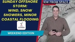Обновление за воскресенье: шторм в открытом море, снегопад, вызванный воздействием океана, порывы...