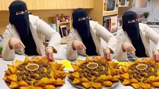 من. ربع كيلو لحمه. اقسم بالله عملت كل دا منها. اكتر من. كيلوووو.  كفته. مشويه👌👌
