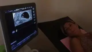 Denise Hutter y su embarazo