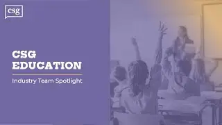Communications Strategy Group's (CSG&reg;) Education Strategic Marketing and PR Agency Profile