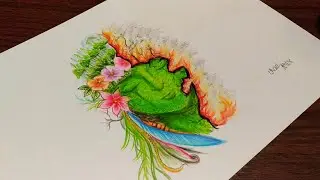 SAVE MOTHER EARTH, SAVE AMAZON RAINFOREST | Nature Tribute Artwork| Chad Arts