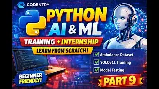 YOLO Training | 🚑Ambulance Detection  | Part 9 | Codentry