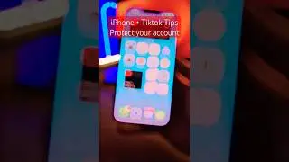 How to protect your tiktok account from being stolen.  #shorts #iphone #tiktok #iphonetips