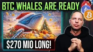 Bitcoin: Whale Orders Signal the Next Big Move! Xmas Pump or Dump?