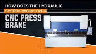 The CNC Hydraulic Press Brake Machine Processes The Metal For The Precise Bending - Business Point.