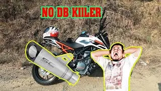 SC Project S1 (Replica) Exhaust Sound (No DB killer) + KTM Duke 250