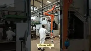 Articulated knuckle boom jib crane