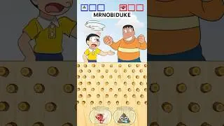 Please help Nobita win this Marble Drop Game 😘🔮 #doraemon #nobita #shorts #short
