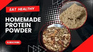 Make Your Own Plant Protein Powder at Home | No Additives, Full Nutrition! | Easy, Vegan & Homemade!