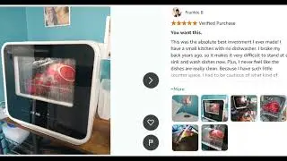 Farberware Portable Countertop Dishwasher