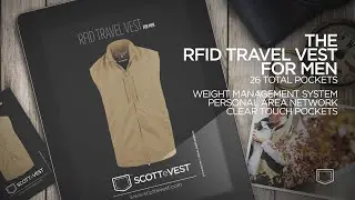 The Core SCOTTeVEST: The RFID Travel Vest for Men