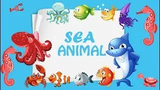 Sea Animals for Kids | Nursery Rhymes for Kids | Sea Animals for Children | aoraki kids