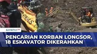 Hari ke-9 Longsor Cisarua: 18 Alat Berat Dikerahkan, 10 Korban Masih Hilang