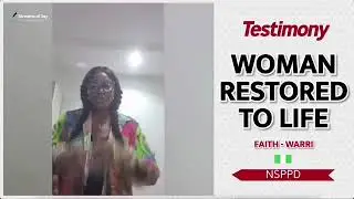 NSPPD TESTIMONIES: WOMAN RESTORED TO LIFE | PASTOR JERRY EZE 