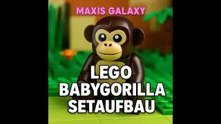 Ist der nicht süß 🥰 ? LEGO City: Unboxing Baby Gorilla mit Maxis Galaxy