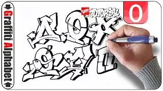 Graffiti Alphabet - Buchstabe O - Letra O - Letter O