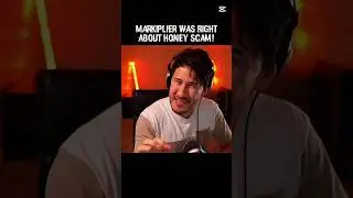 Markiplier was right about this... Three steps ahead!|#markiplier #honey #scammerwebsite #shorts