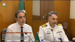 Captain Ahmed Shabieh ul Kabeer Director Pakistan international maritime Expo &   Conference (PIMEC)