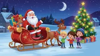 Merry Christmas Kids 🎄 | Christmas Morning Song | Santa Visit