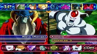 Dragonball Z Budokai Tenkaichi 3 Heroes - V2 All  Super Attacks & Ultimates and MOD Characters
