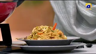 Recipe: Chicken Chow Mein | Chef Naheed Ansari | Iftar Main Kya Hai - 14th Ramadan