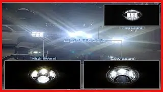 7 Inch LED Headlight And Fog Light Upgrade For Harley Touring And Softail Models