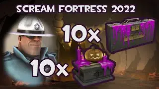 TF2 Unboxing 20 Scream Fortress 2022 Cases