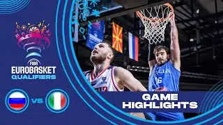 Russia - Italy | Highlights - FIBA EuroBasket 2022 Qualifiers