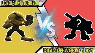 Digimon World 1 PS1 - Leomon Rank B Tournament