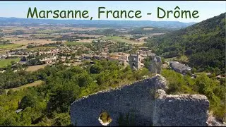 Marsanne, Charming Medieval village in the Drome, France